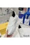 Fendi Flow Sneakers Unisex Mesh White