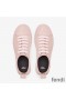 Fendi Rise Sneakers Women FF Motif Nappa Leather Pink