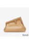 Fendi Small First Bag In Nappa Leather Beige