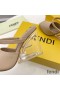 Fendi First Sandals Women Calf Leather Beige