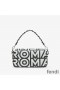 Fendi Baguette Bag In Fendi Roma Capsule Leather Black/White