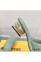 Fendi Baguette Slides Women Nappa Leather Green