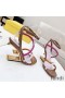 Fendi First Sandals Women Nappa Leather Brown