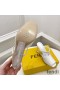 Fendi First Sandals Women Patent Leather White