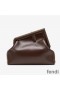 Fendi Medium First Bag In Nappa Leather Coffee