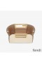 Fendi Small Way Bag In Calf Leather White