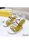 Fendi First Sandals Women Nappa Leather White