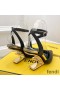 Fendi First Slingback Pumps Women Calf Leather Black