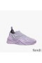 Fendi Flow Sneakers Unisex Mesh Purple
