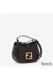 Fendi Mini C'mon Bag In Calf Leather Black