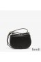 Fendi Mini C'mon Bag In Calf Leather Black