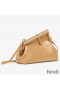 Fendi Small First Bag In Nappa Leather Beige