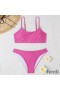 Fendi Underwear Set Women FF Motif Lycra Rose