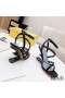 Fendi First Sandals Women Nappa Leather Black